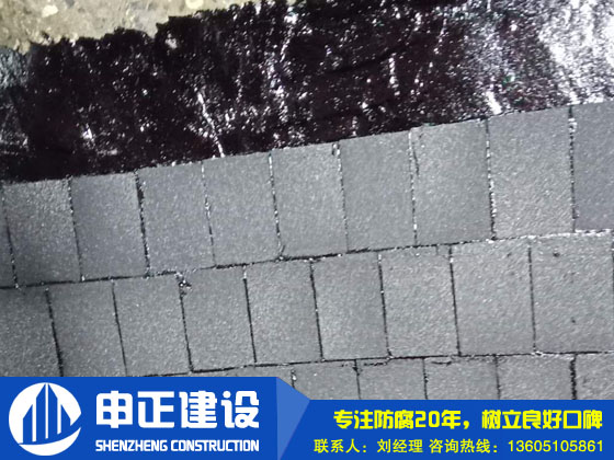 150米煙囪內(nèi)壁貼陶瓷?；u